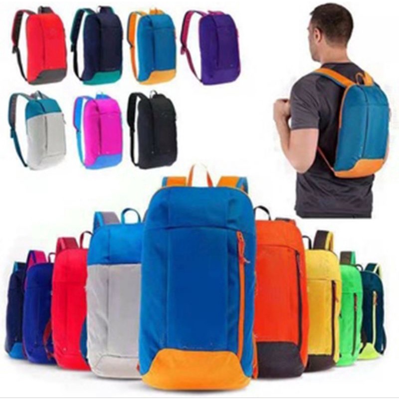 ransel mini 10 liter tas sepatu, futsal, pakaian, Kaos