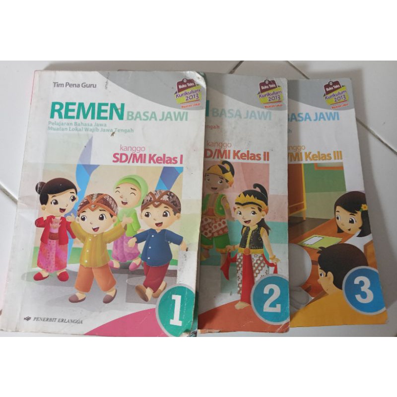 Buku Pelajaran Bahasa Jawa | Remen Basa Jawi | Erlangga Kelas 3