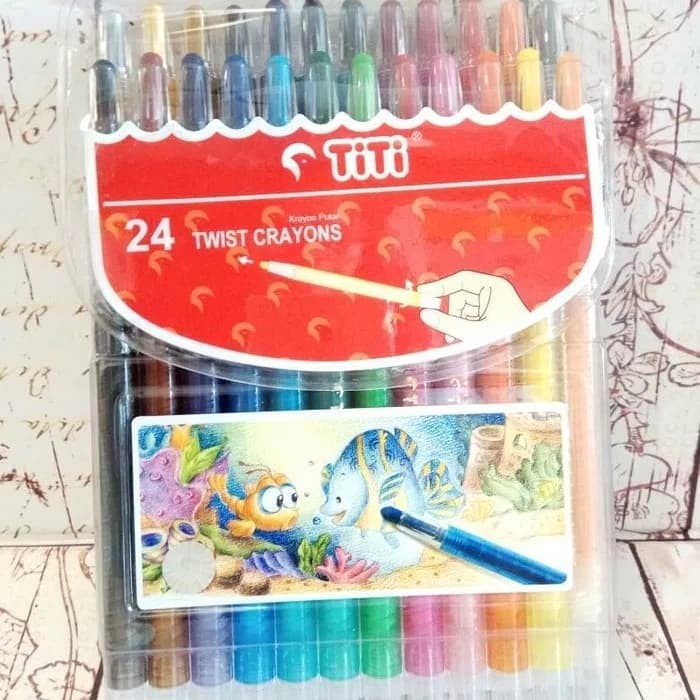 

Jual Crayon Oil Pastel Titi Putar 24 Warna Terbatas