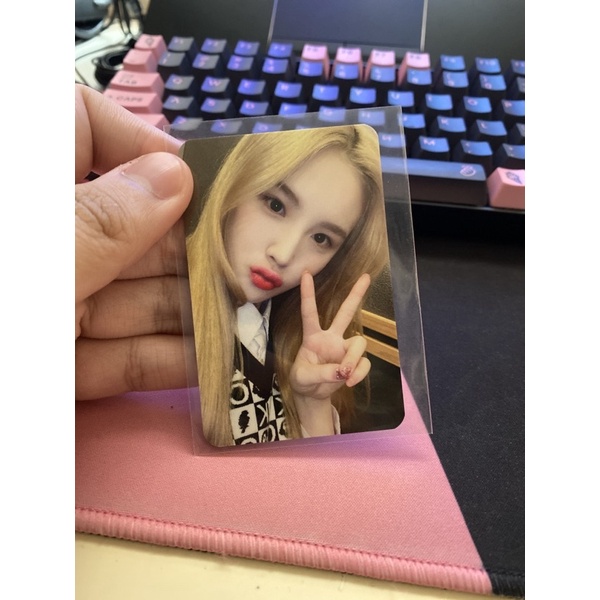 Jaehee Weeekly Photocard Benefit Makestar We Play POB
