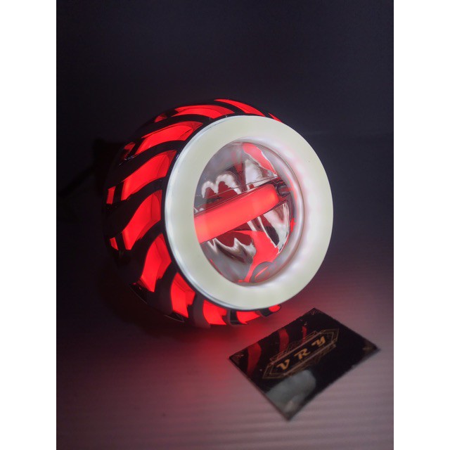 PROJI PROJIE LED HI LO KIPAS CUT OFF - LAMPU MOTOR - AKSESORIS MOTOR -