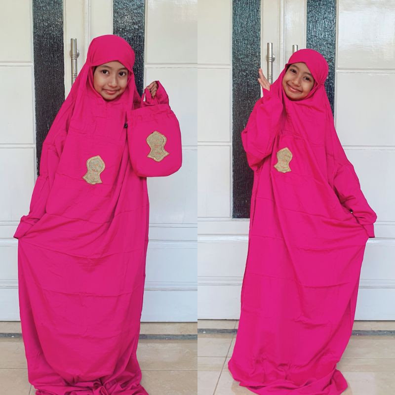 GALLERY MUKENA HADRAMAUT ANAK MOTIF TEROMPAH