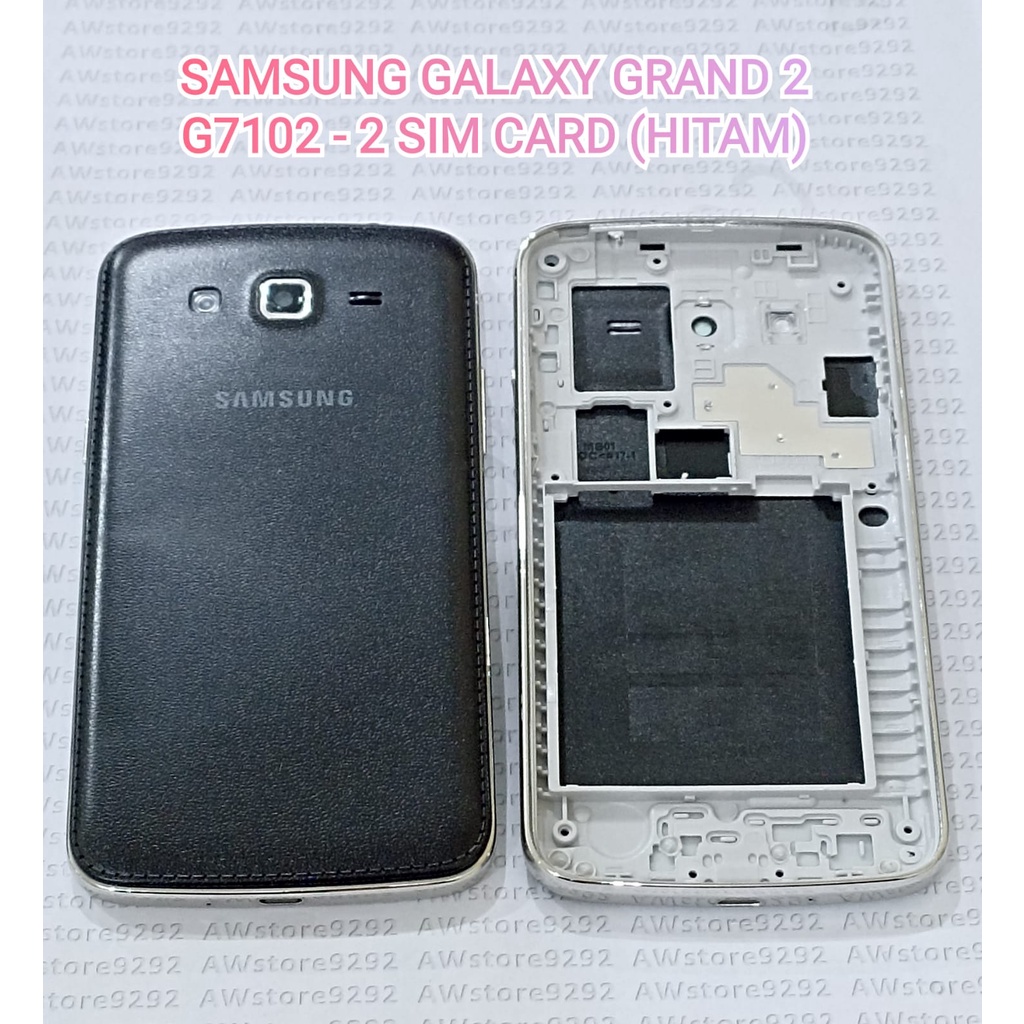 Casing Fullset Samsung Grand 2 G7102 - 2 sim card Case Full set