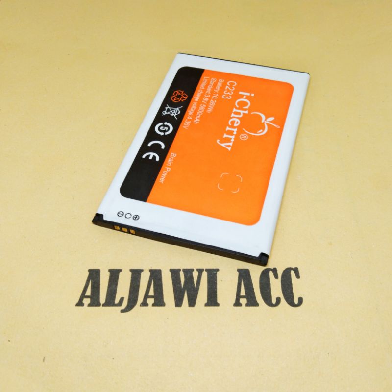Batre Baterai Battery Icherry i-Cherry C233 Original Battery Hp
