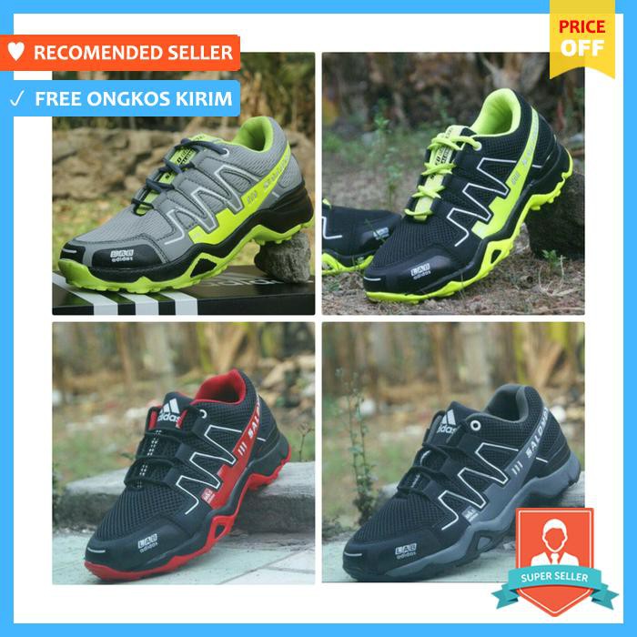 Sneakers Pria - Sepatu Adidas Salamon Sneaker Outdoor Sport - Sepatu Pria