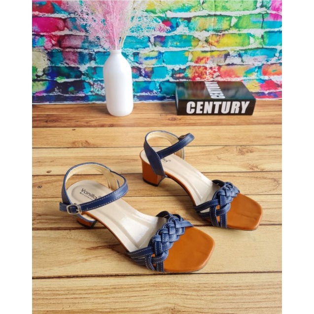 ABBUSHOES US 93 hak tahu tali kepang wanita