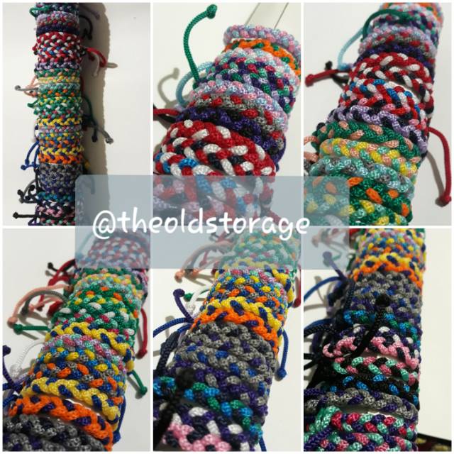 Gelang Kepang Tali Kur