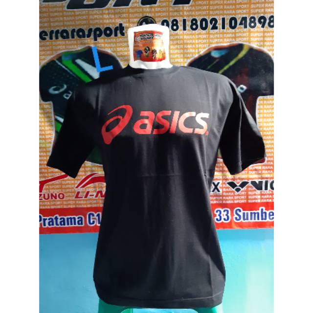 Kaos santai asics