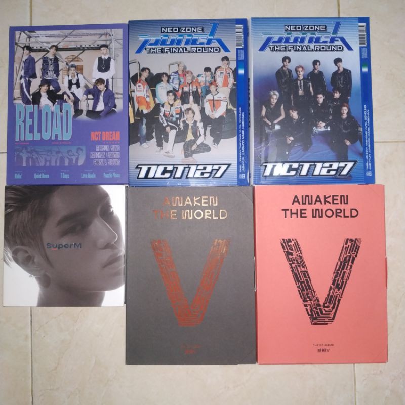 Album only nct, superm ty, punch, rollin