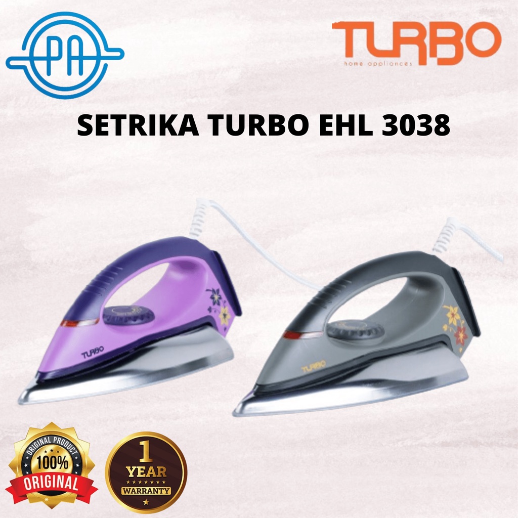 SETRIKA TURBO EHL 3038 EHL3038