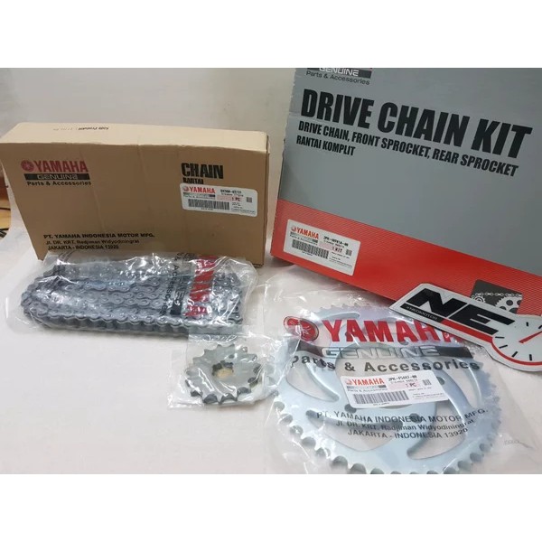 GIR GEAR RANTAI SET GEARSET GIRSET R15 OLD LAMA V2 XABRE ORIGINAL YGP 2PK-WF01A-00