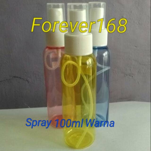 Botol Spray 100 ml warna