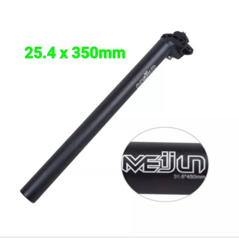 Meijun Seatpost Size 25.4mm Seatpost Tiang Sadel Sepeda