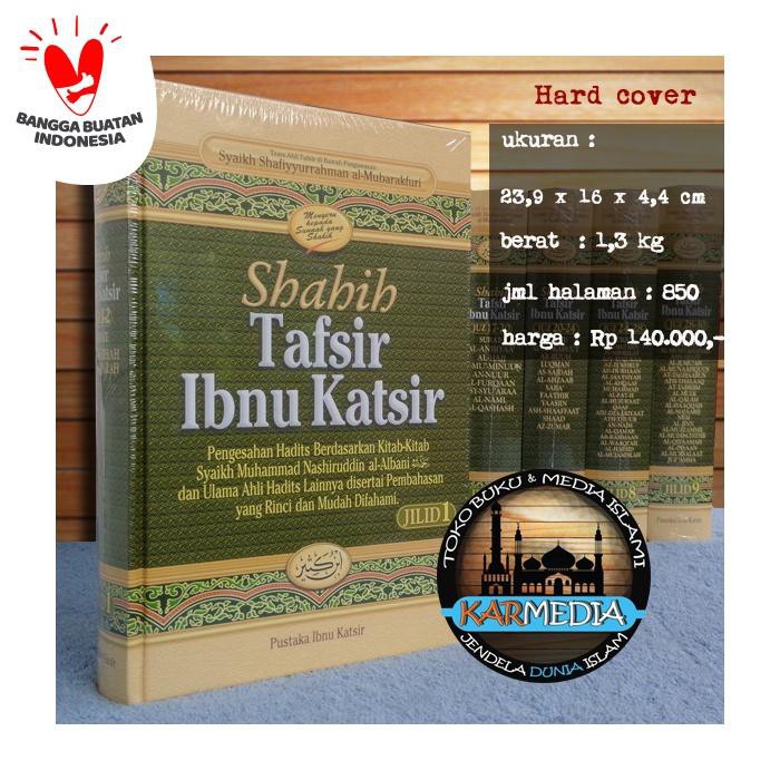 ( Buku ) Shahih Tafsir Ibnu Katsir Jilid 1 - Pustaka Ibnu Katsir - Karmedia