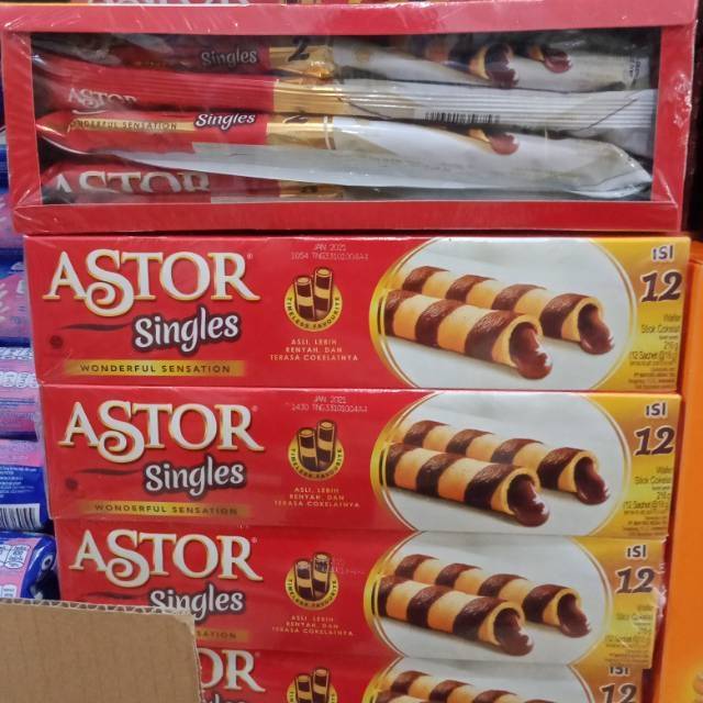 

RETAIL ROMA ASTOR SINGLES 18GRAM 1 PAK ISI 12