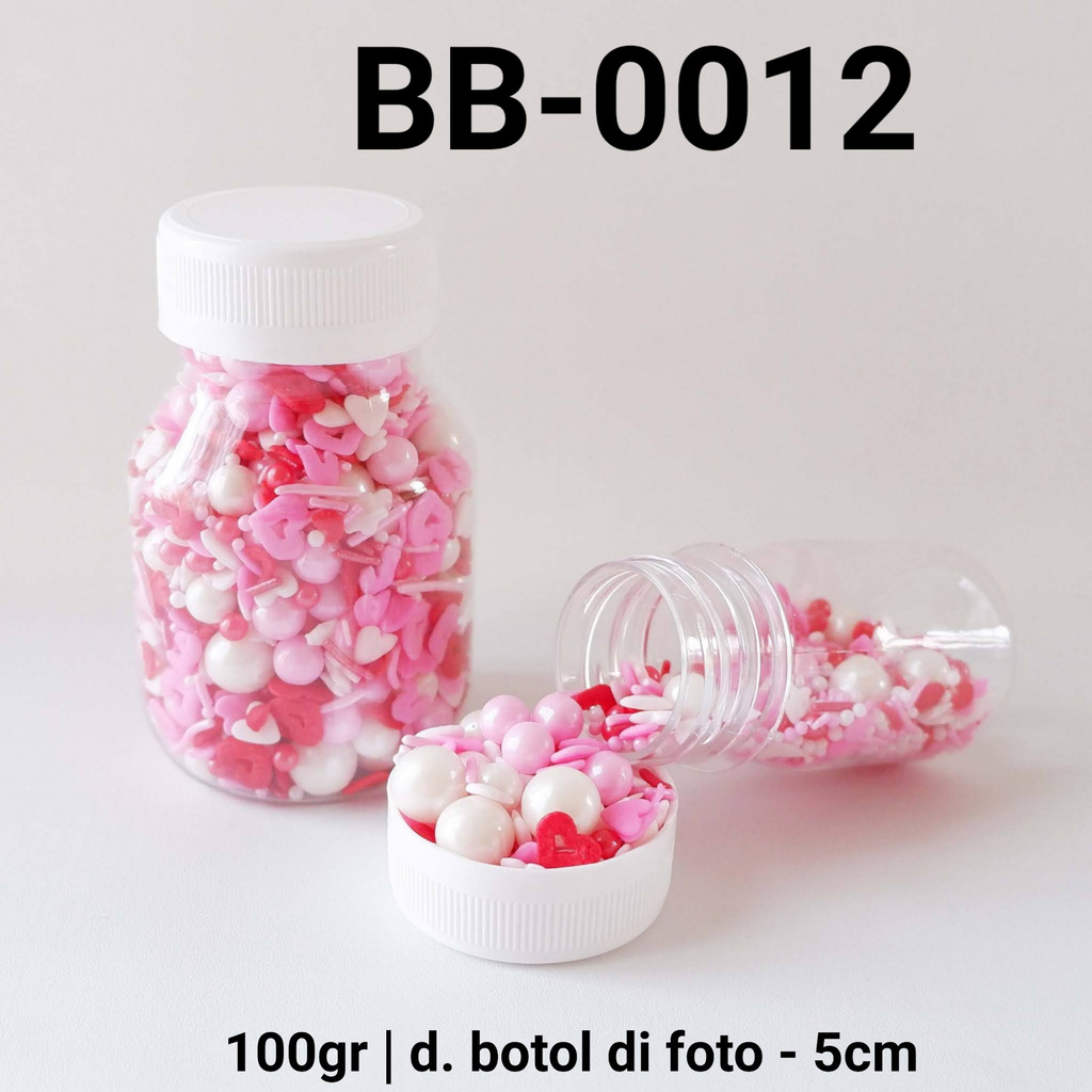 

BB-0012 Sprinkles sprinkle springkel 100gr 100 gram mix valentine yamama baking grosir murah sprinkles cake dekorasi mutiara trimit decoration story sprinklestory sprinklesstory sprinkle story yamama baking