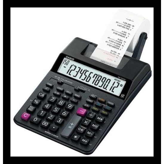 

Murmer Original Casio Printing Calculator Hr-100 Rc Print Kalkulator Hr-100Rc Terbaru