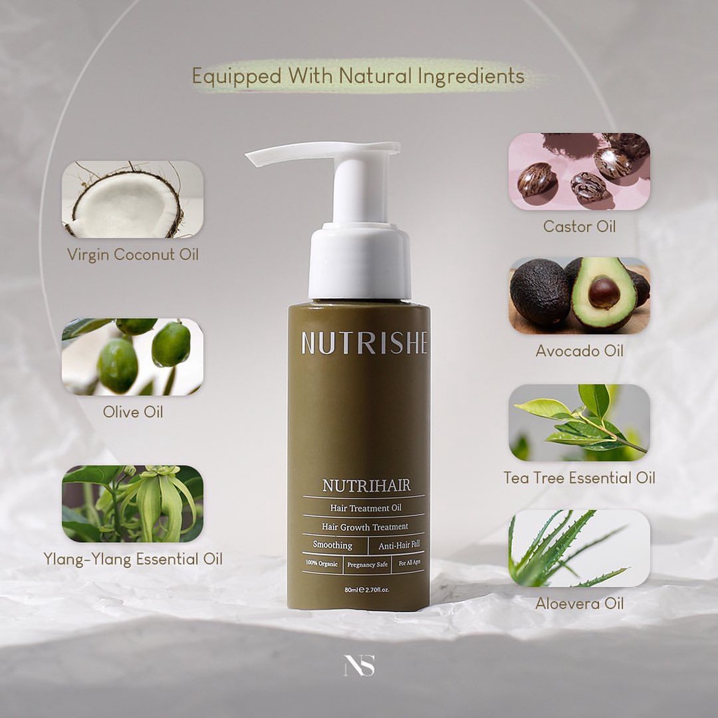 READY NUTRISHE/ Nutrilash/ Nutrihair/ Serum Nutrishe/ Cleansing Balm NUtrishe BPOM nutrilash eyebrown bulu mata