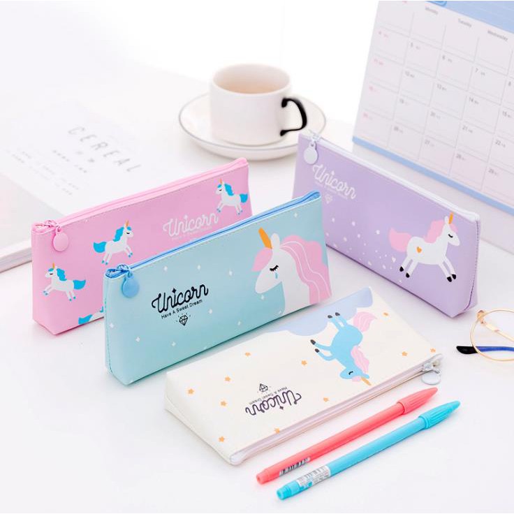 

ARH - KOTAK PENSIL MOTIF UNICORN LUCU UNIK / TEMPAT PENSIL / KOTAK PULPEN / TEMPAT ALAT TULIS MURAH bisa COD