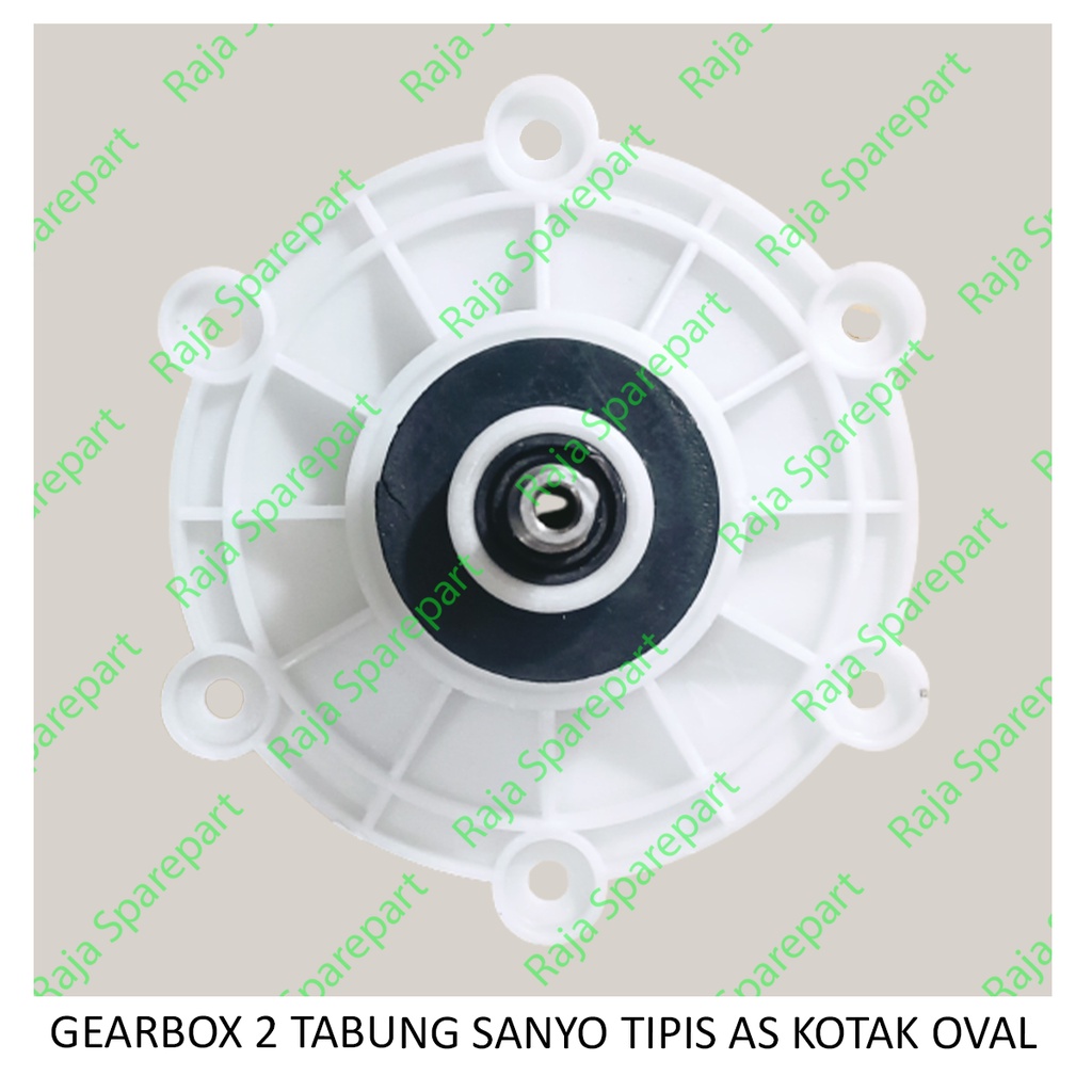 Gearbox Mesin Cuci 2 Tabung Sanyo Tipis ( As Kotak - Oval ) GB16