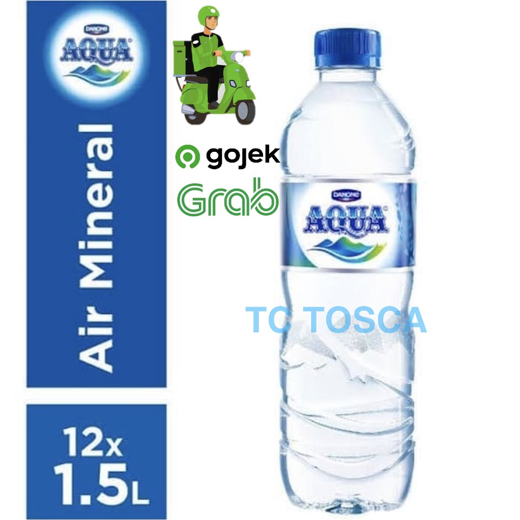  Air  Mineral  AQUA 1500ML 1 DUS ISI 12 BOTOL Shopee Indonesia