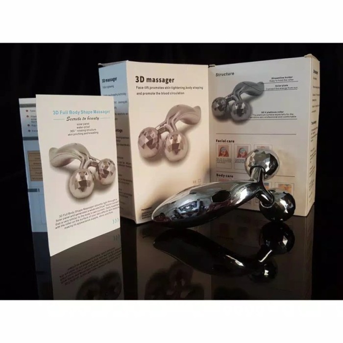 CEV MASSAGER - 3D Diamond Alat Setrika Wajah / Body&amp;Face-Lift Roller