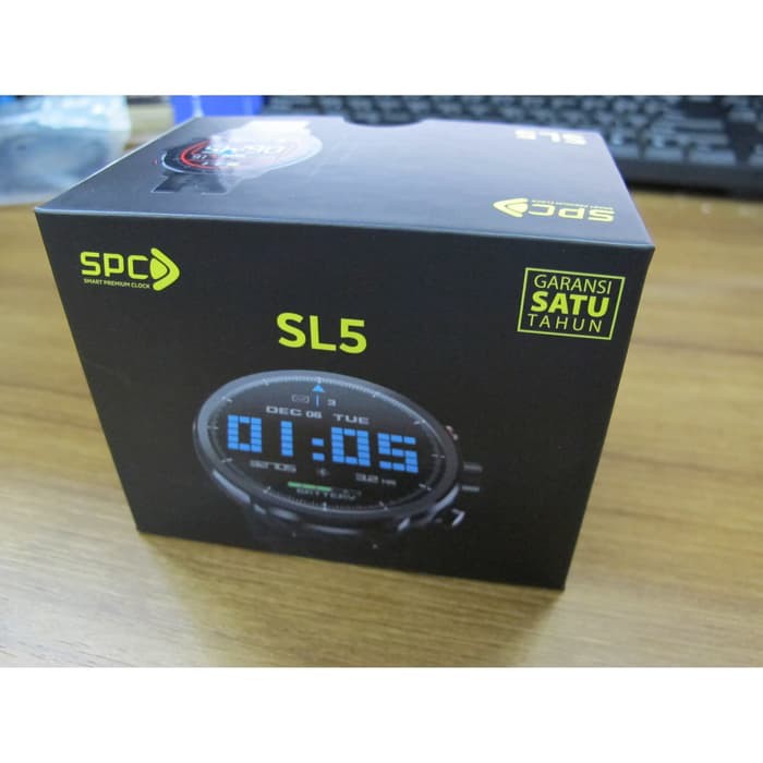 Smartwatch SPC SL5 Heart Rate Monitor IP68 Waterproof Garansi Resmi