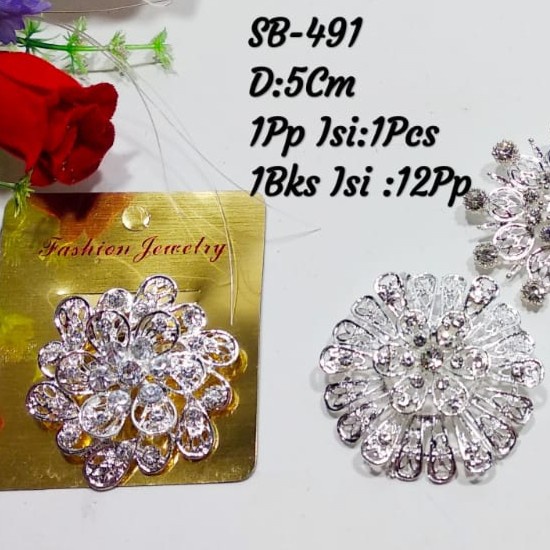 BROS HIJAB SILVER JUMBO SATUAN SB-491