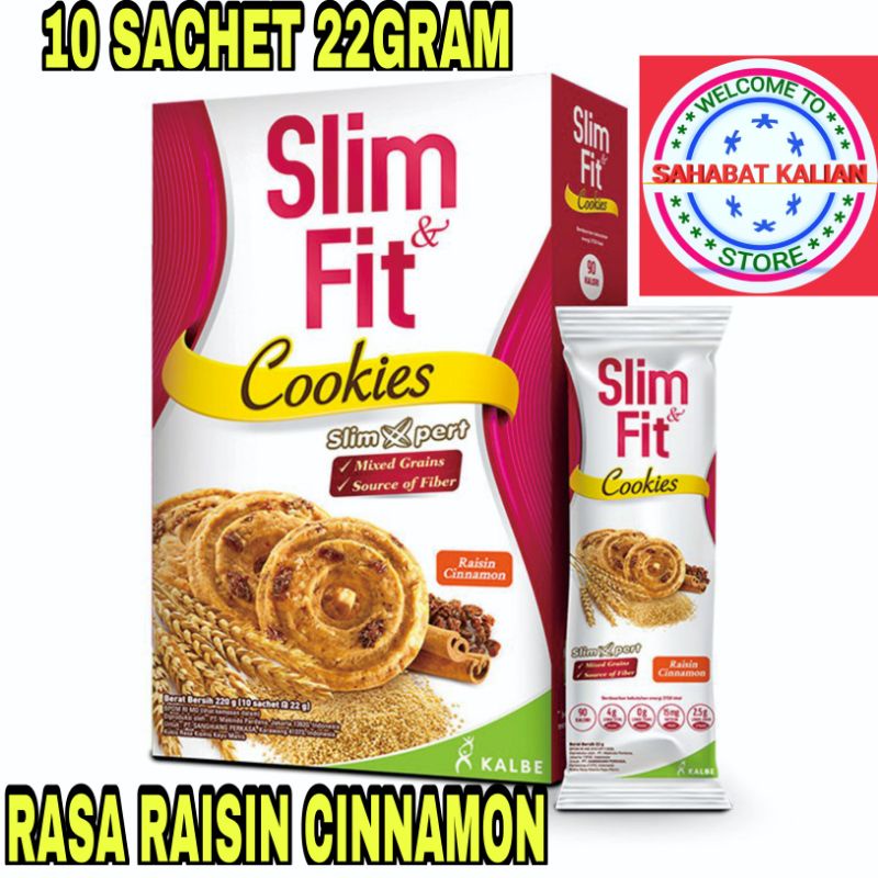 SLIM &amp; FIT COOKIES 10×22GRAM