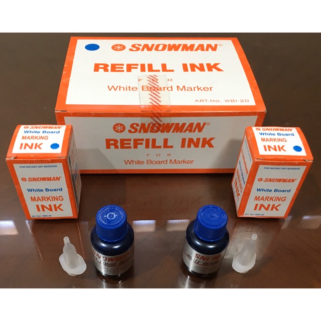 

Tinta spidol snowman white board BG12( refill ink)