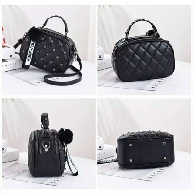 TAS SELEMPANG WANITA SOPHIE FAIRIESE T3036P3 ESMONIA LOPPER HARDWARE G A1D6 Handbag SERI TIM