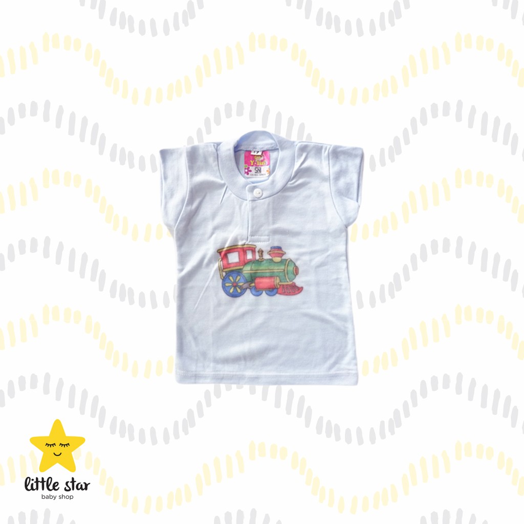 Y Lin 3 PCS Baju Kaos Atasan Anak Bayi Newborn Cewek Cowok