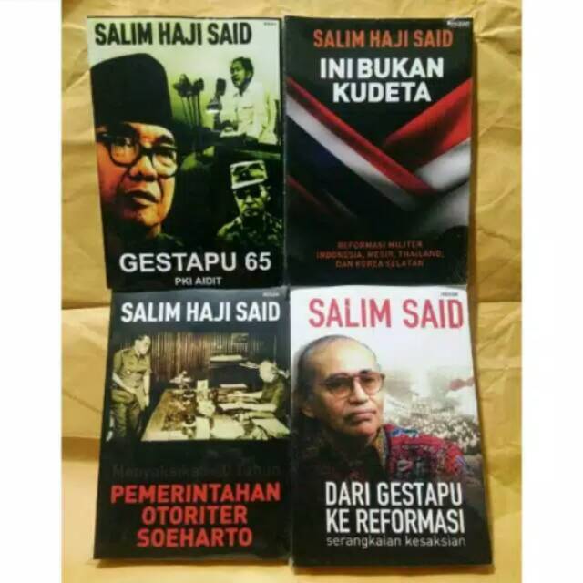 1 paket 4 buku salim haji said