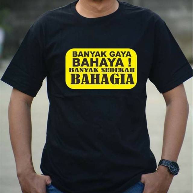 Kaos sedekah
