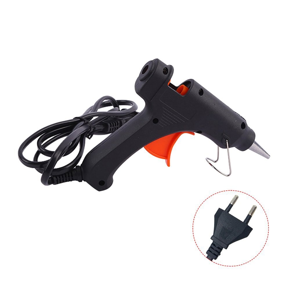 HOT MELT GLUE GUN LEM TEMBAK Kecil 20W ALAT LEM Bakar gratis lem bakar Stick