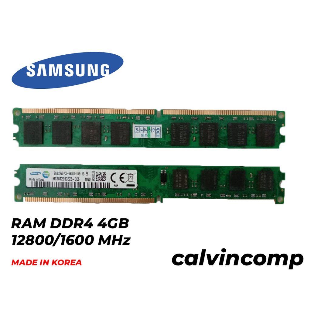 Memory / RAM PC KINGSTON DDR4 4GB 12800/1600 MHz