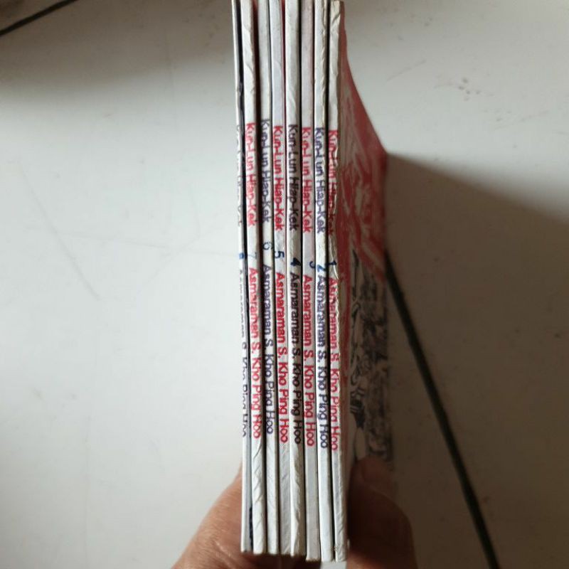 Komik Kho Ping HOo Kunlun hiapke 1-8 (bekas)