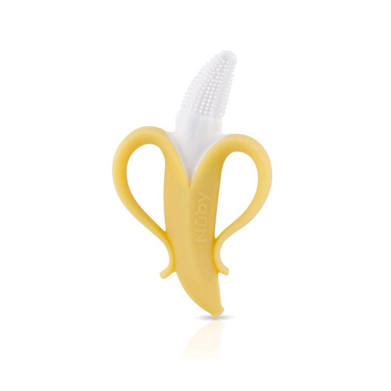 Nuby banana tootbrush/nuby gigitan bayi/nuby teether