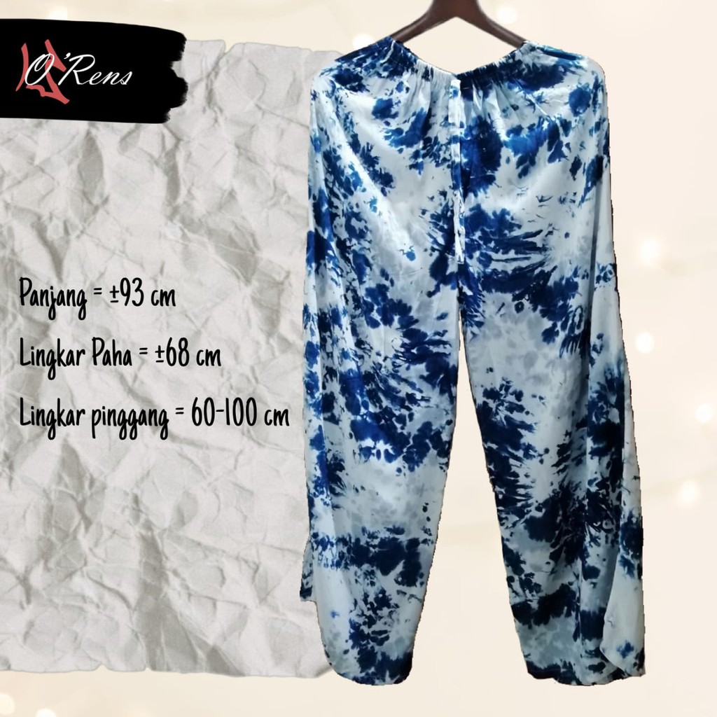 [TIE DYE] Kulot Tie Dye Panjang