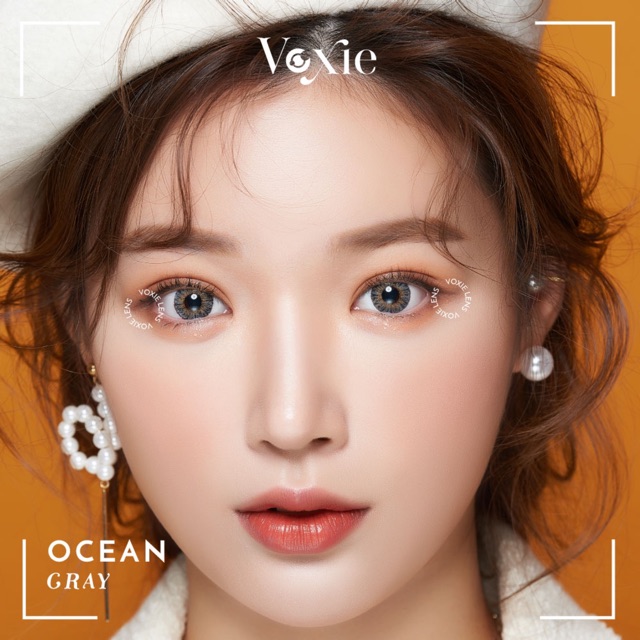 KawaiGankyu softlens - Voxie ocean gray (1botol)