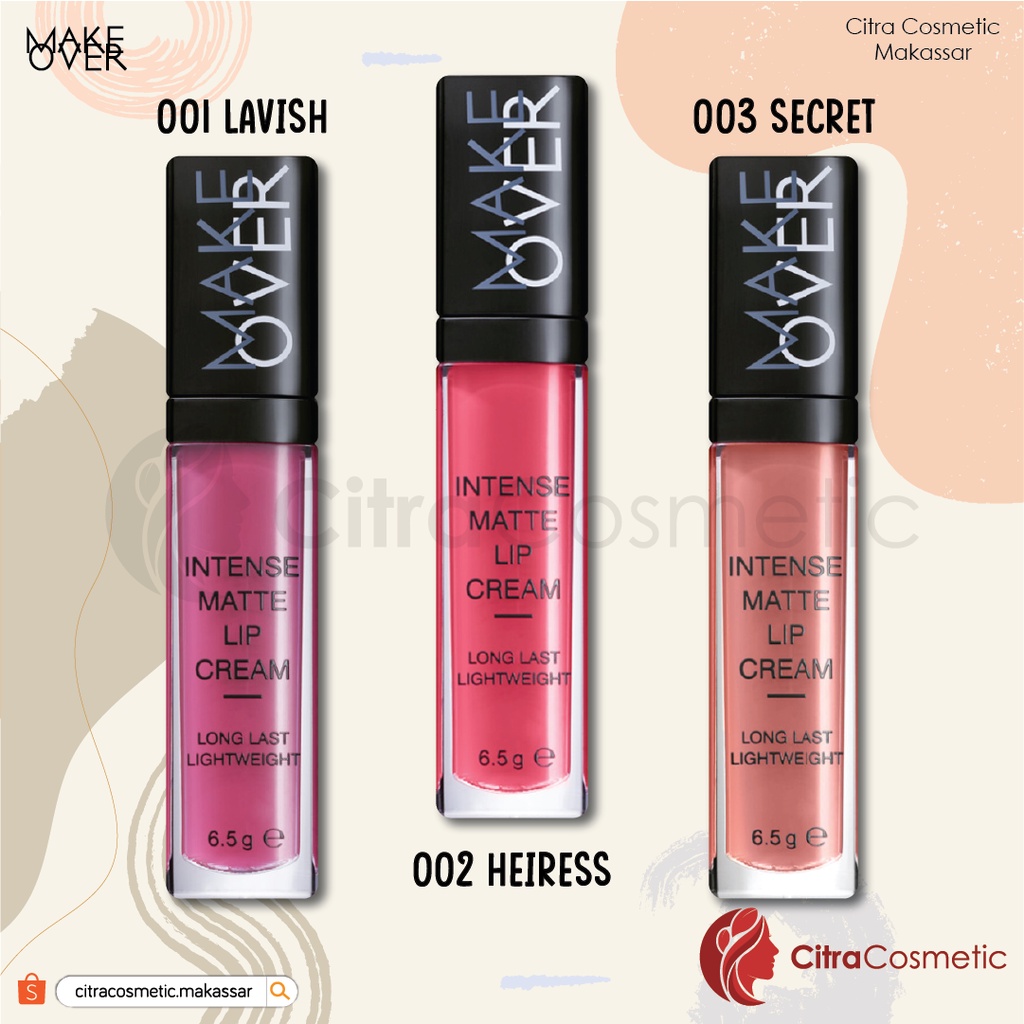 Make Over Intense Matte Lip Cream 6,5 Gr