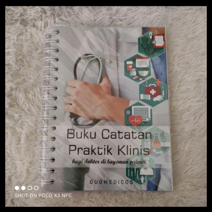 

TERBARUU!! Buku Catatan Praktik Klinis Duomedicos Buku Saku Dokter TERLARIS