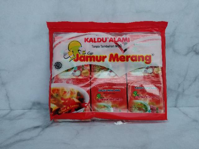 

Rasa Ayam/Sapi/jamur/mix (1Dus), Kaldu alami cap jamur merang