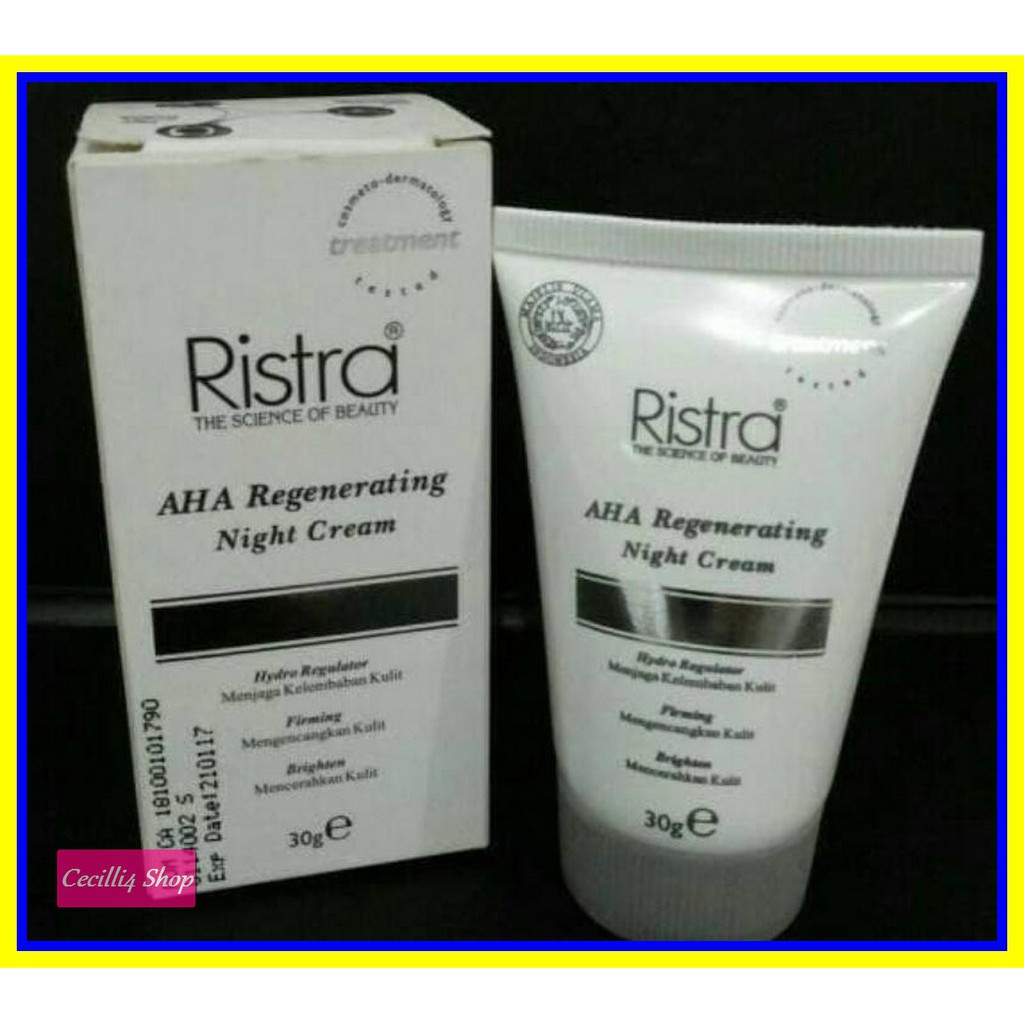 [HOT SALE] Ristra Aha Regenerating Night Cream 30 Gr