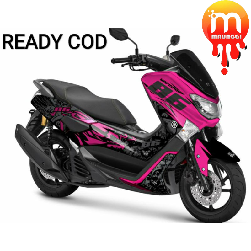 Decal motor nmax old full body Striping nmax 155 full motif variasi Sticker decal nmax old 155
