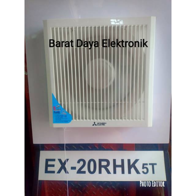 Mitsubishi EX-20RHK5T Electric Exhaust Fan - Putih [8 Inch]