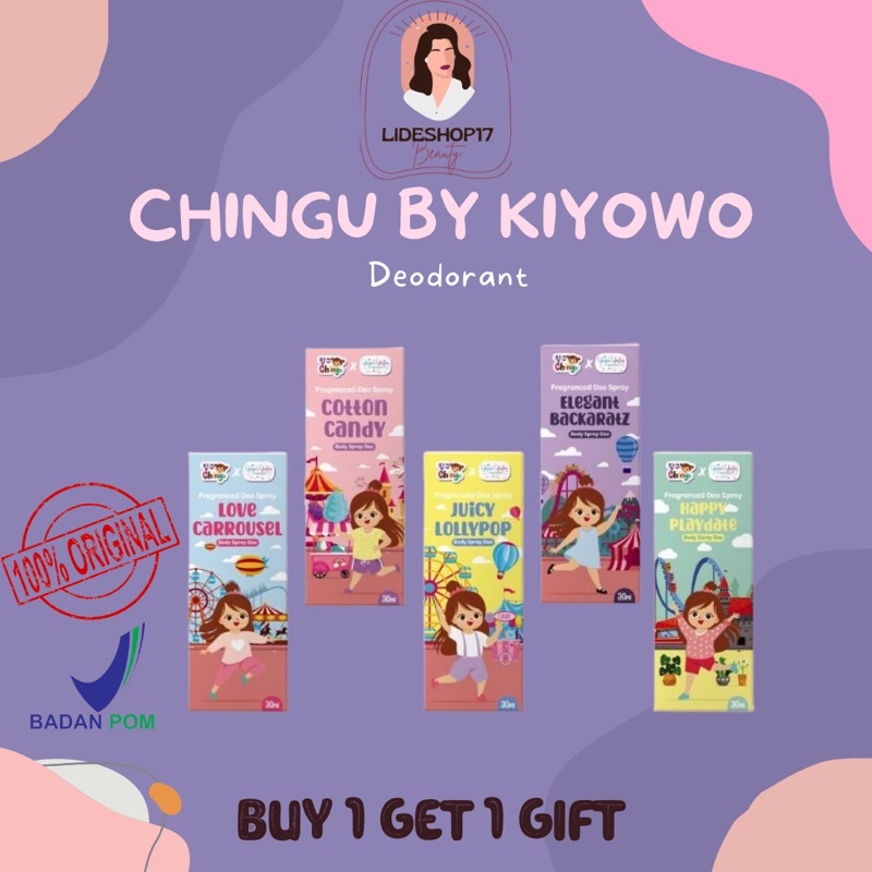 READY Deo Spray Chingu by Kiyowo 30 ml Fragranced De Spray Chingu x Yeppu ORIGINAL