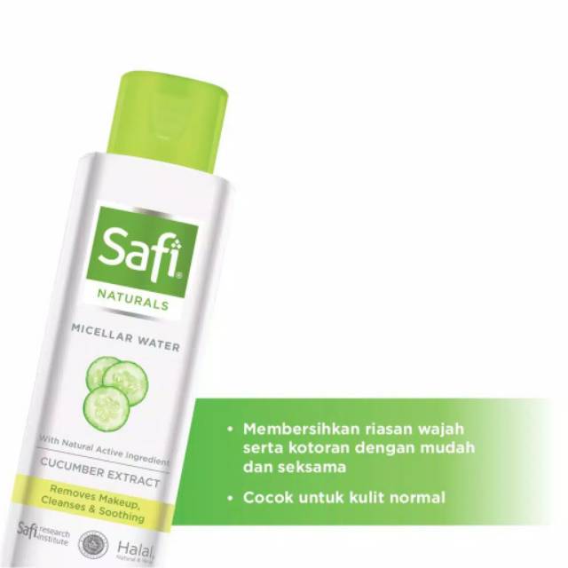 SAFI Naturals Micellar Water 100ml 200ml