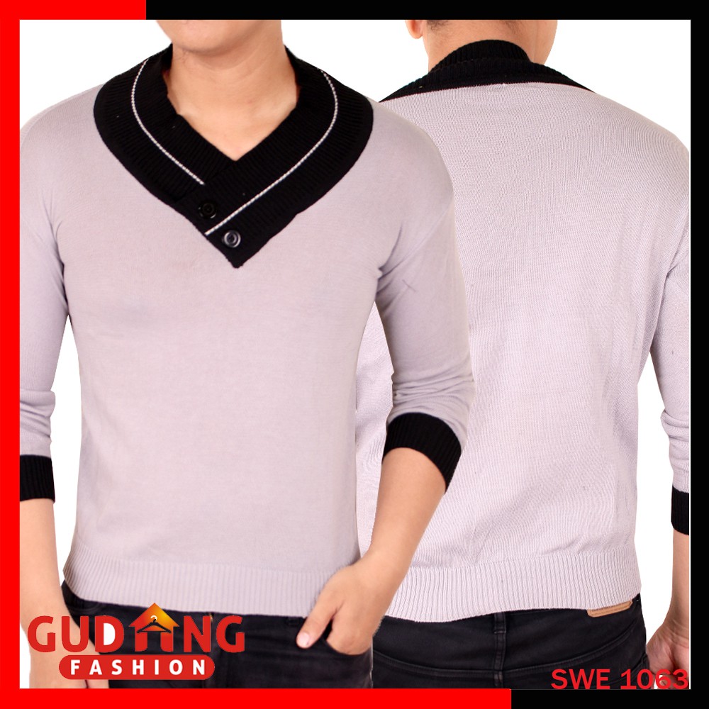 Sweater Rajut Korean Style Pria SWE 1063