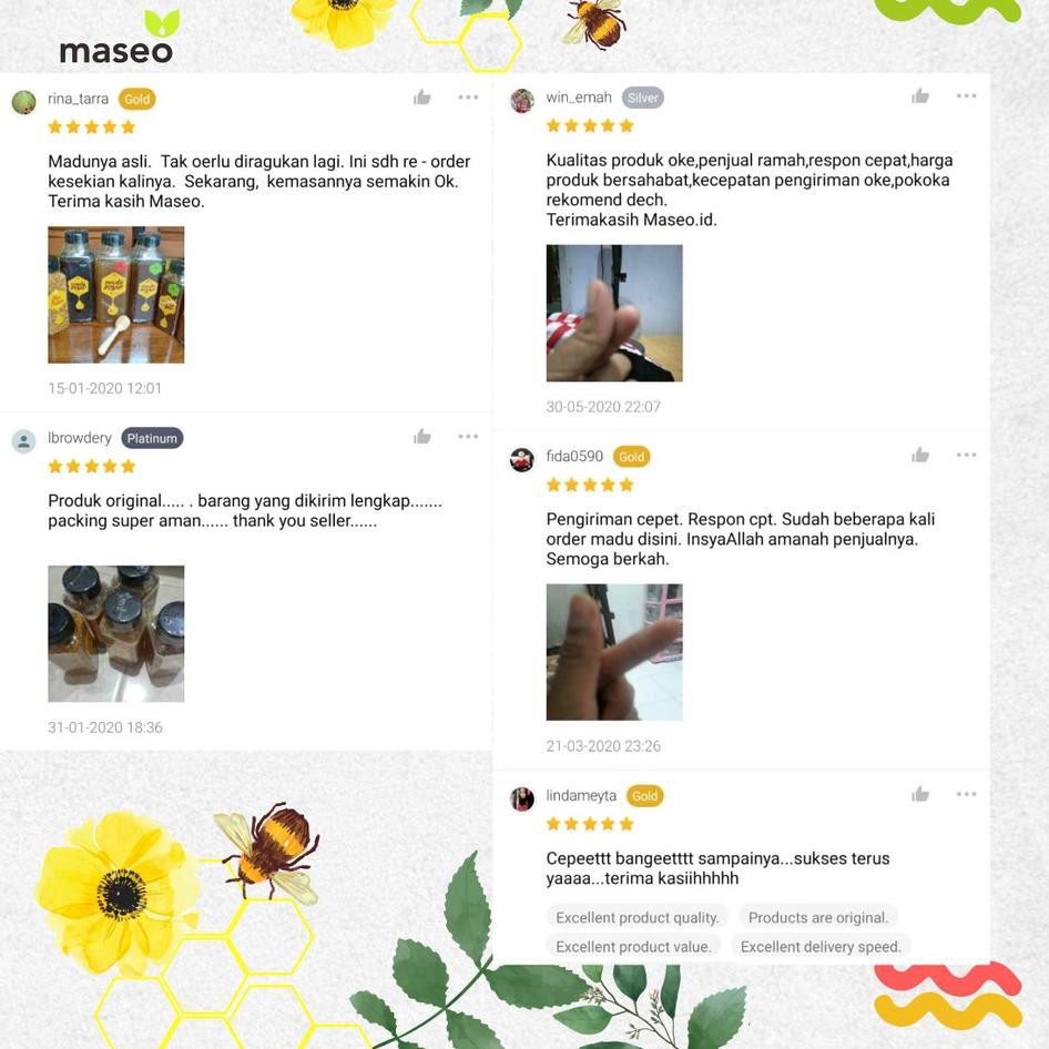 

Jual produk Madu Murni 1KG Maseo Madu Asli Pure Honey Madu Segar Organik Y47Y1 ,,.|
